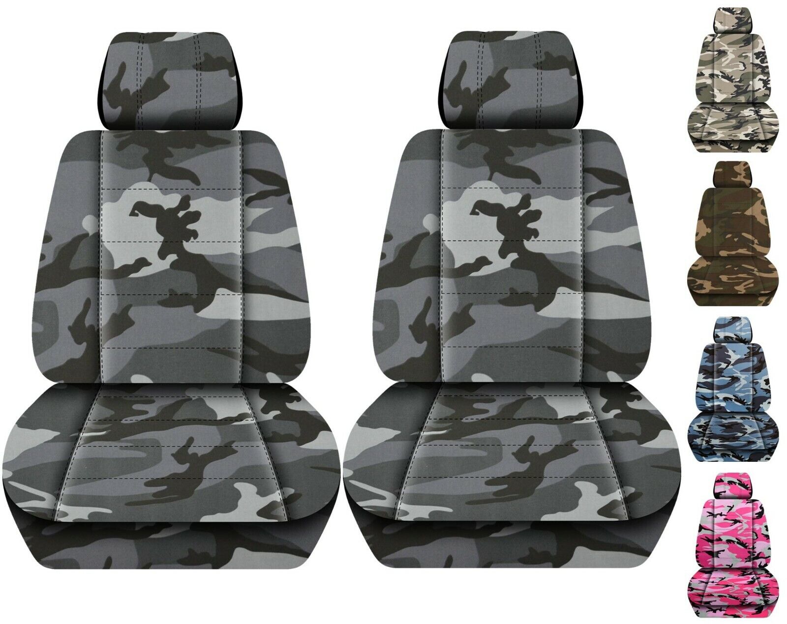 Fits Jeep Seat Cover Kit for Wrangler JL 2018-2020 4DR, Front & Rear 60/40 Split