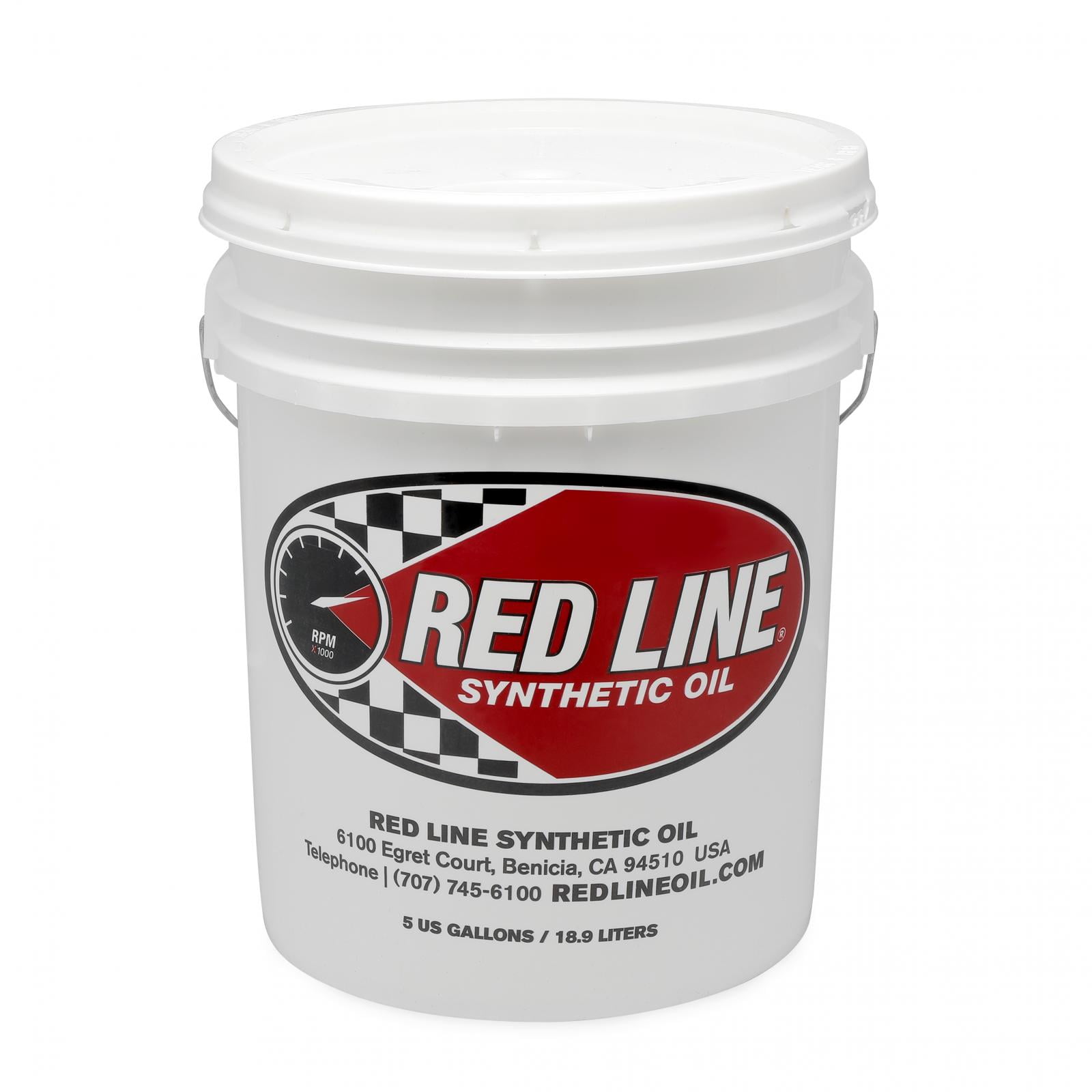 Red Line Full Synthetic D6 ATF Tranny Oil, 5 Gallons (30706)