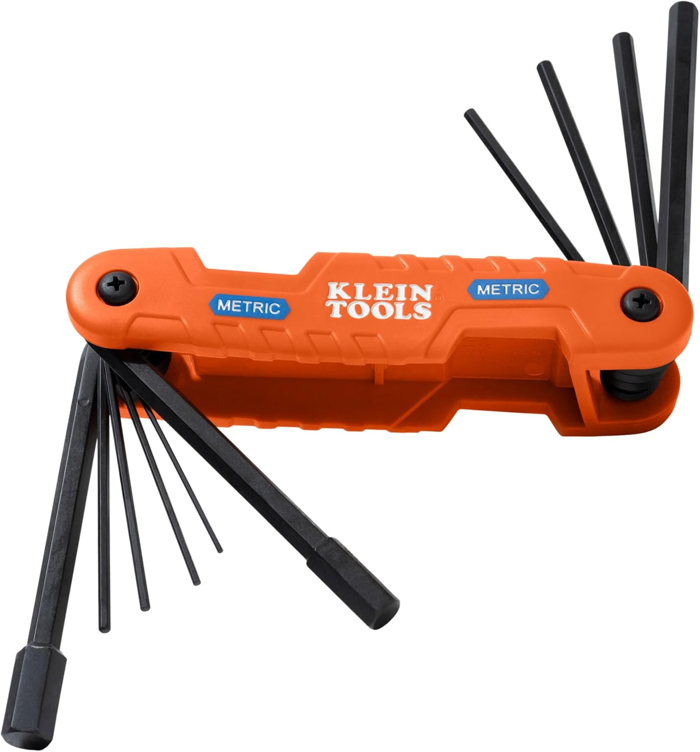 KLEIN TOOLS JTH68M T-Handle Hex Key Set Metric Sizes Allen Wrench Set