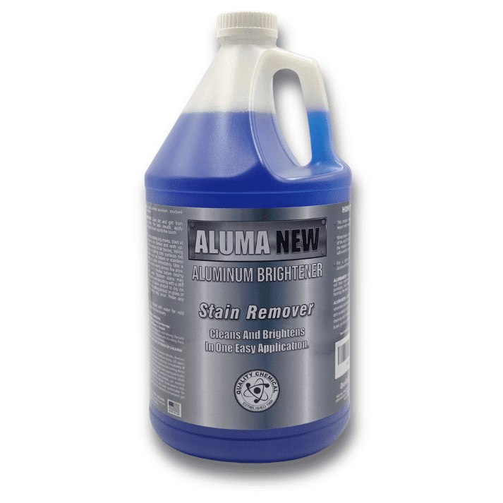 Quality Chemical Aluminum Cleaner & Brightener & Restorer, 1 Gallon (128 oz.)