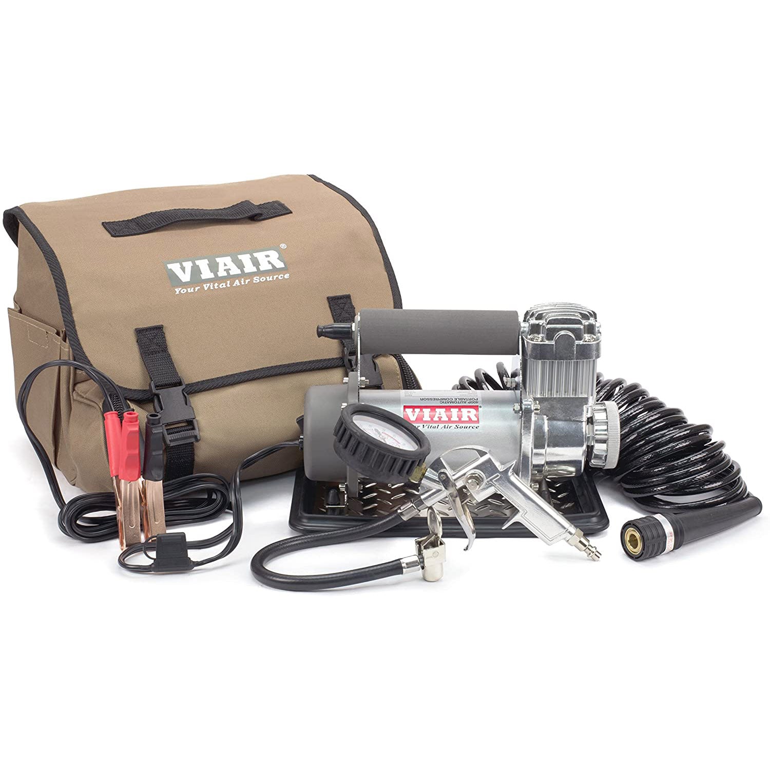 VIAIR 400P/40045 Automatic Portable Compressor Tire Inflator Kit