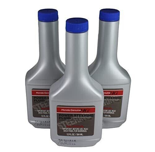 New Genuine Honda 08206-9002PE Power Steering Fluid, Pack of 3