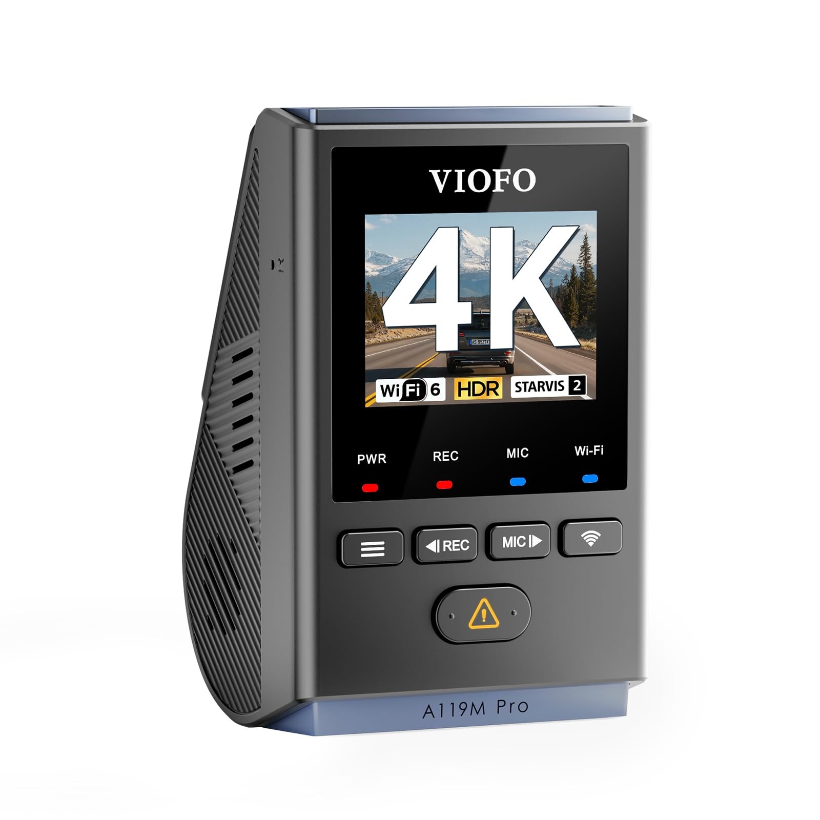 VIOFO A119M Pro 4K HDR Mini Dash Cam (STARVIS 2 IMX678, Wi-Fi 6, GPS)