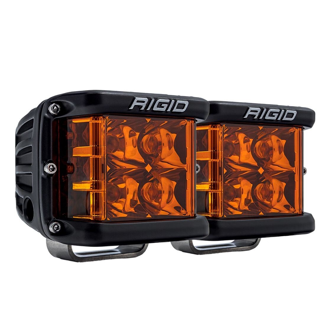 Rigid Industries D-SS 262214 Spot with Amber PRO Lens, Pair