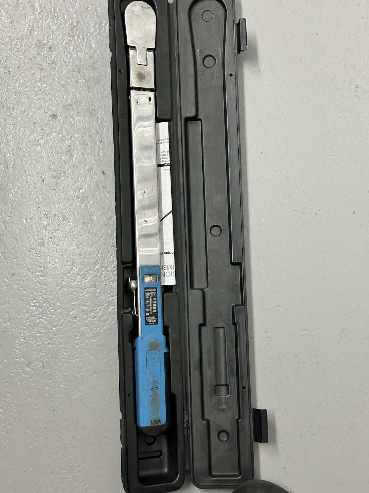 Precision Instruments C3FR250F 1/2in Split-Beam Torque Wrench
