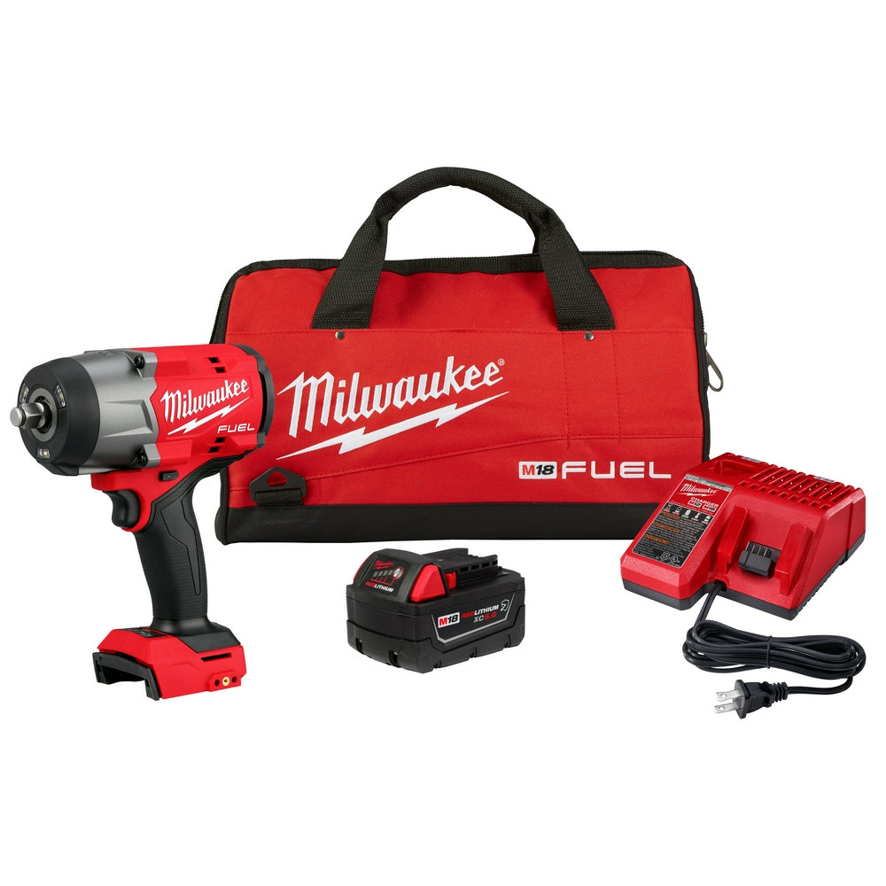 Milwaukee M18 FUEL 2967-21B 1/2" High Torque 1600 ft-lb Impact Wrench Kit (1 Battery)