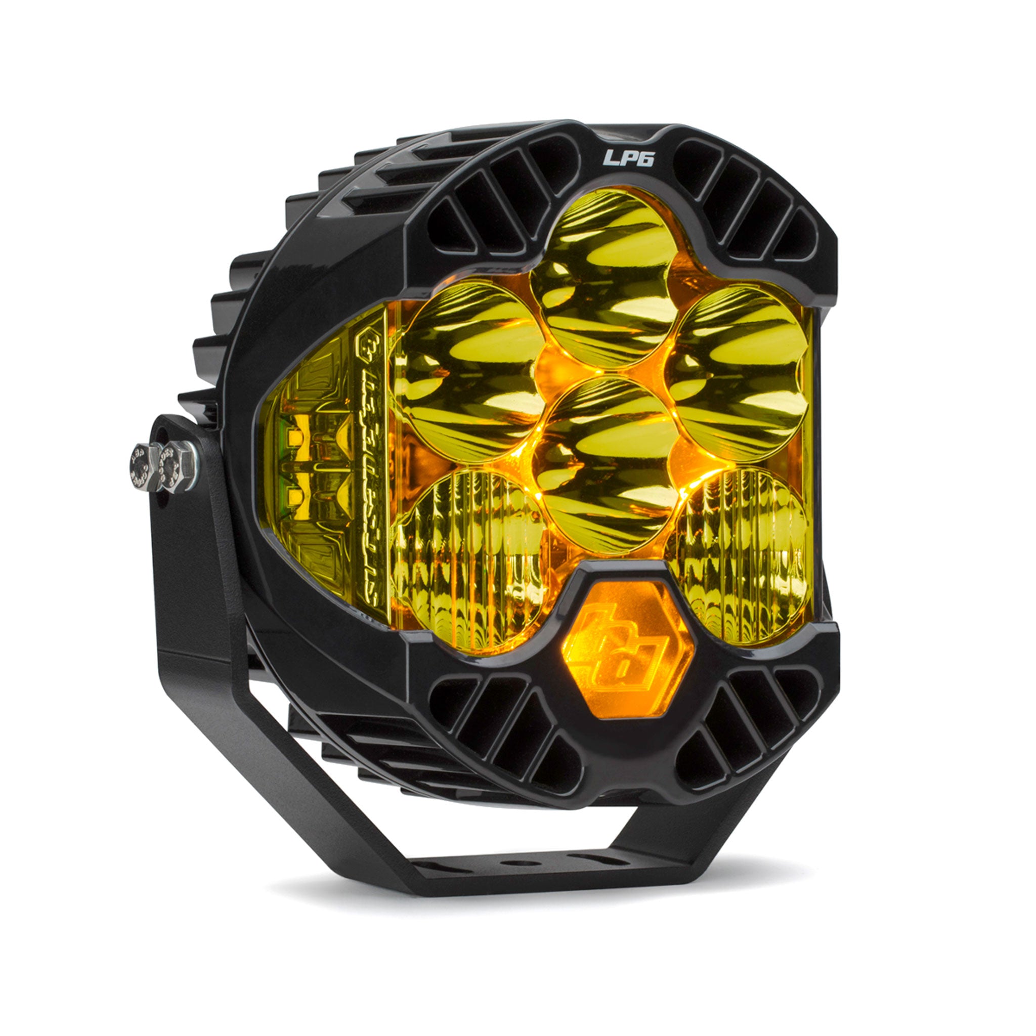 Baja Designs LP6 Pro Amber Driving/Combo LED Light Pods, Pair (2× 270013)