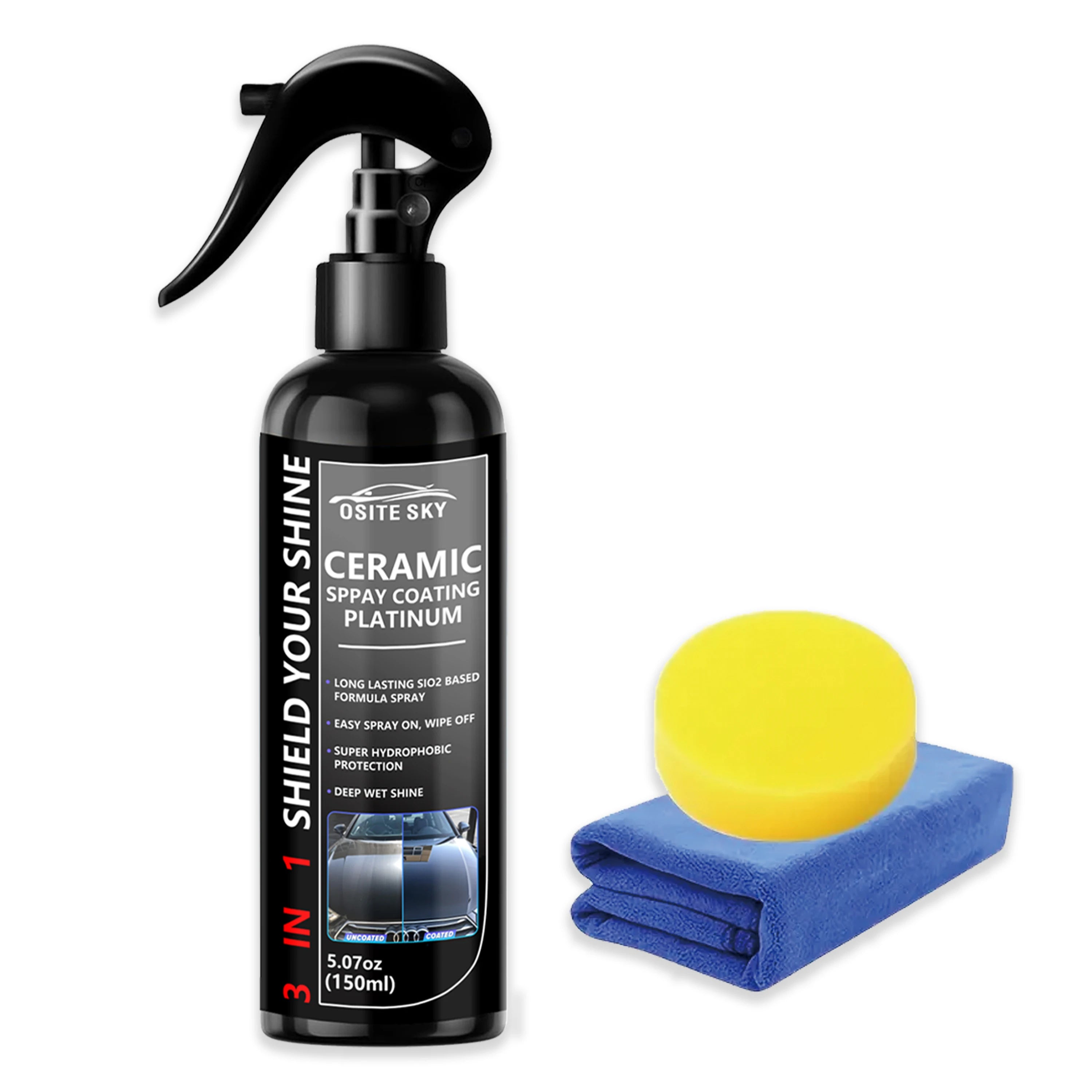 3-in-1 Car Ceramic Nano Coating Liquid Polish