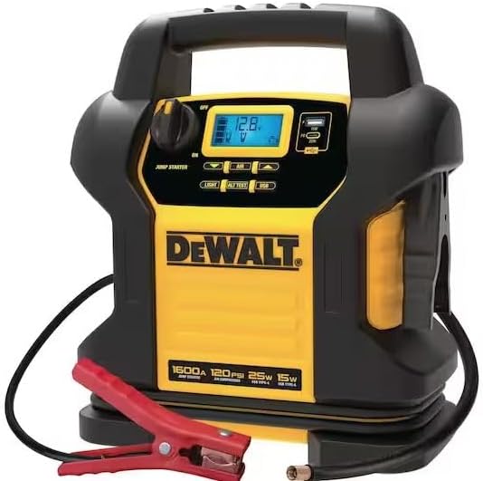 DeWalt DXAEJ14 1600A Jump Starter with 120 PSI Digital Compressor