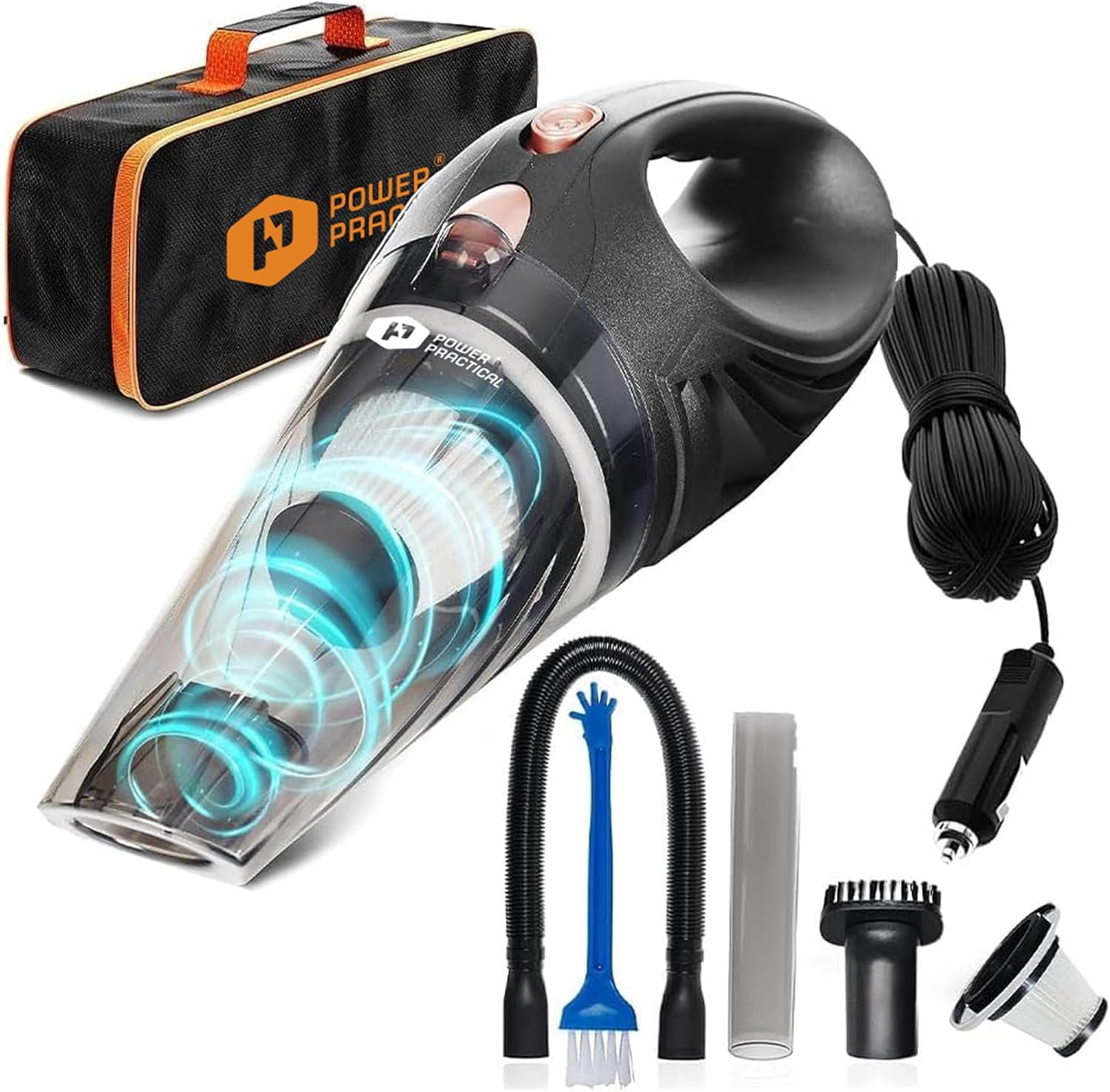 ThisWorx Portable Corded Car Vacuum Cleaner — Handheld Detailing, 12V, New in Box