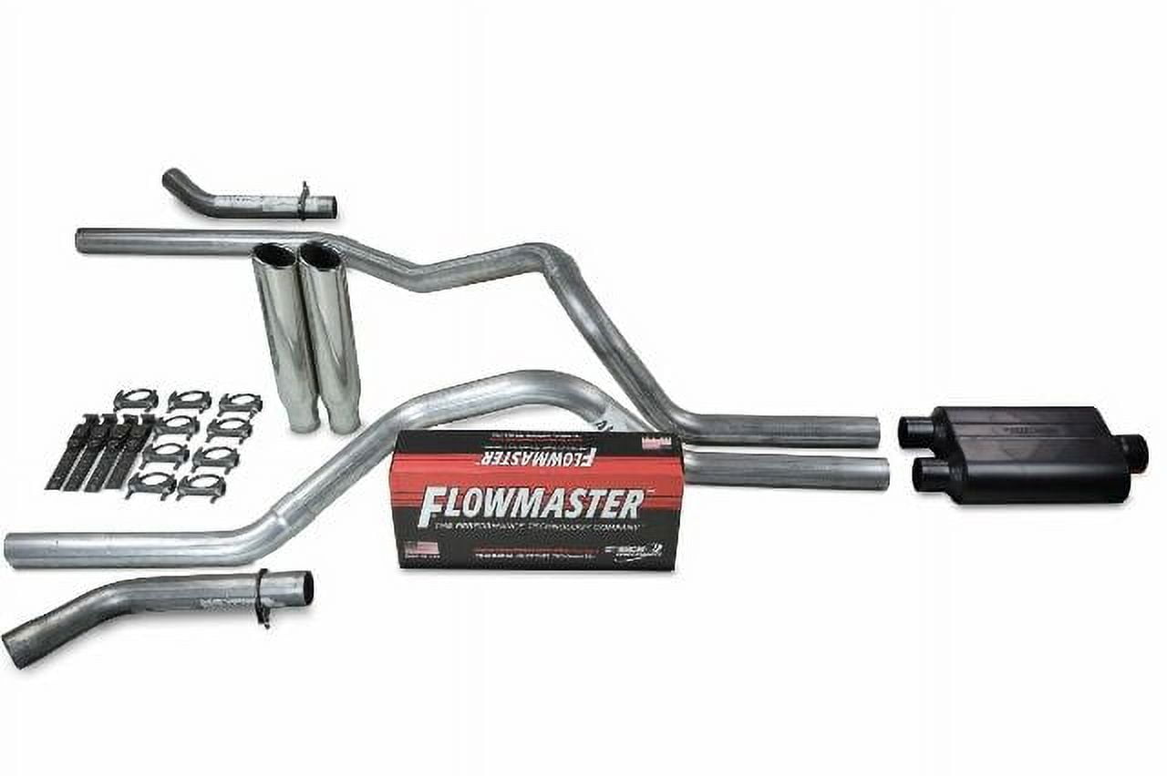 Flowmaster Super 44 Dual Exhaust Kit, Dodge Ram 1500 2009–2018 2.5"