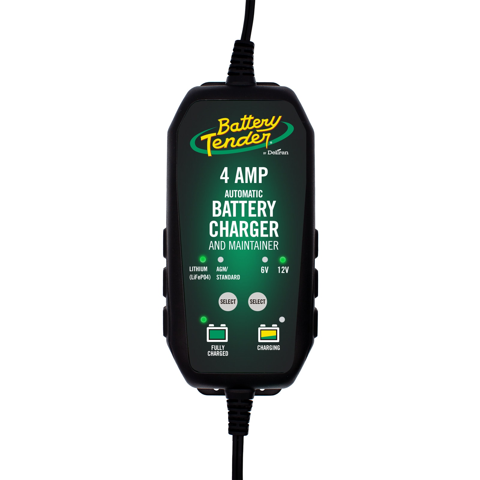 Battery Tender 6/12 Volt 4 Amp Charger 022-0209-DL-WH PLUS 6 foot extension cord