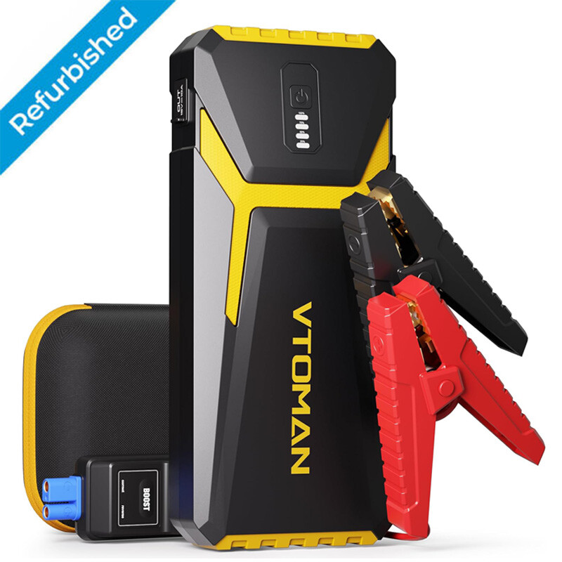 VTOMAN V10 Pro 4500A Portable Jump Starter (12V lithium jump box)