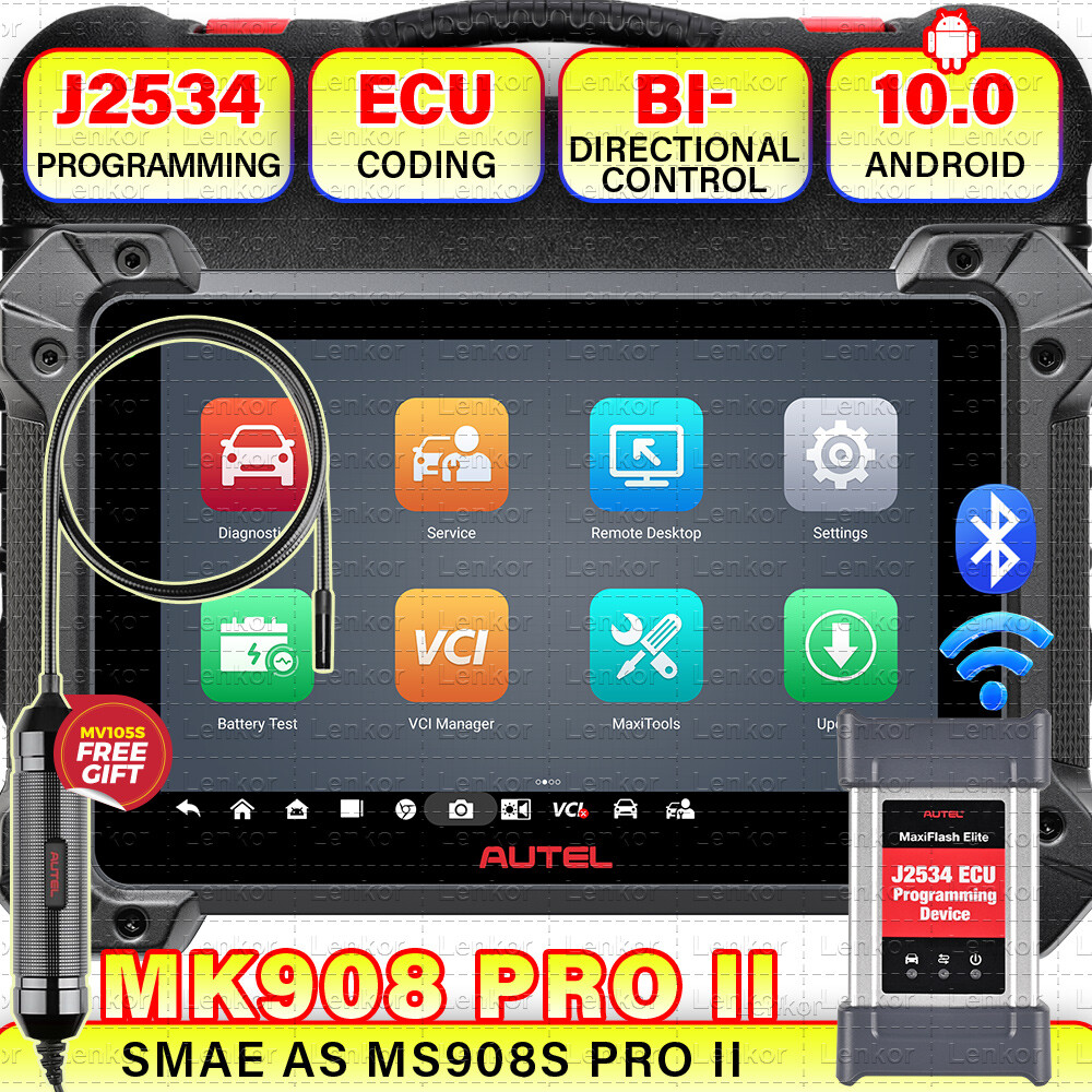 Autel MaxiSys MK908 PRO Programming ECU Diagnostic Scanner
