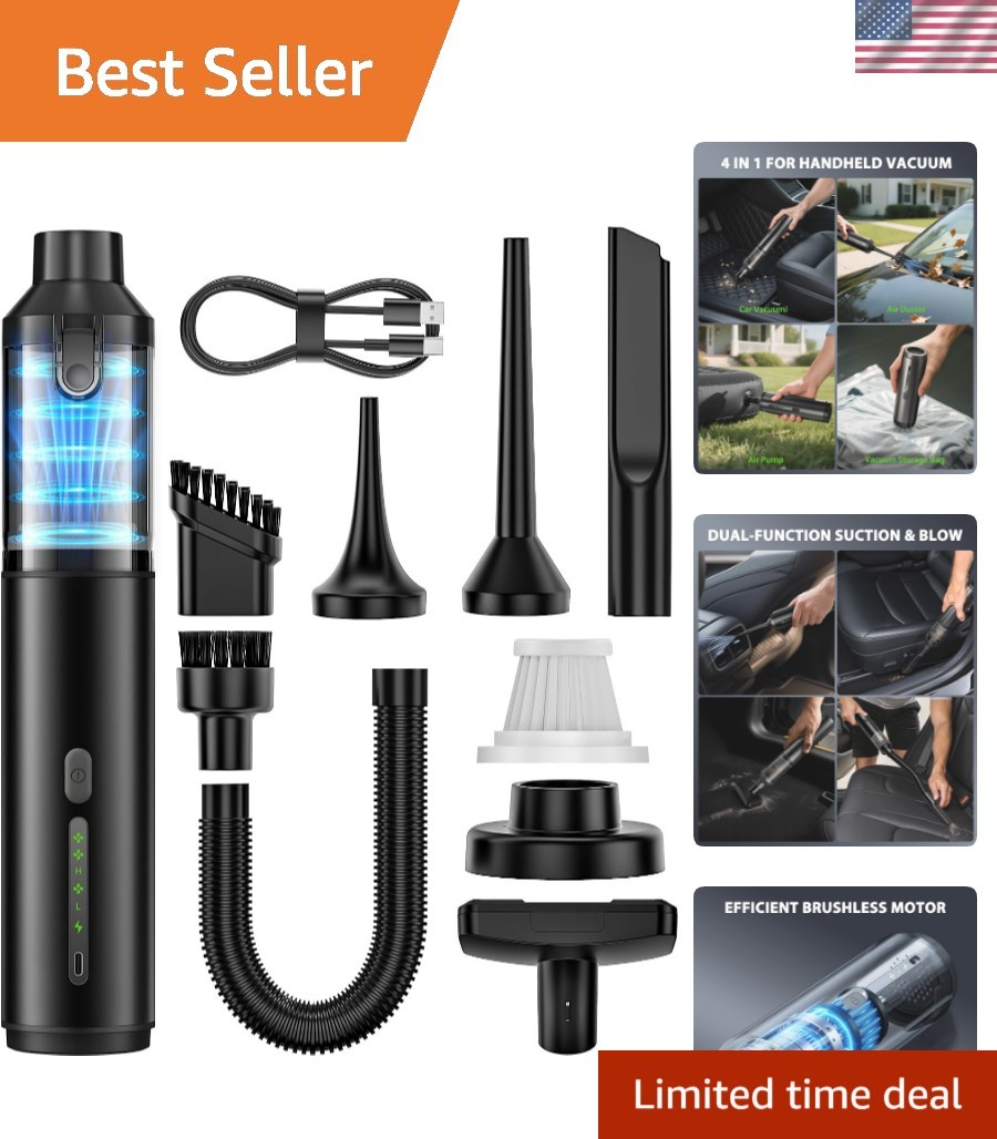 Generic Car Vacuum Cleaner Cordless Portable and Handheld