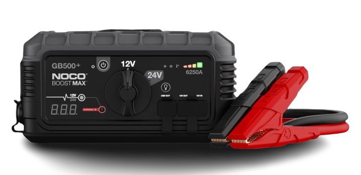 NOCO GB500+ Boost MAX 6250A 12V/24V Jump Starter for Diesel & Gas Engines