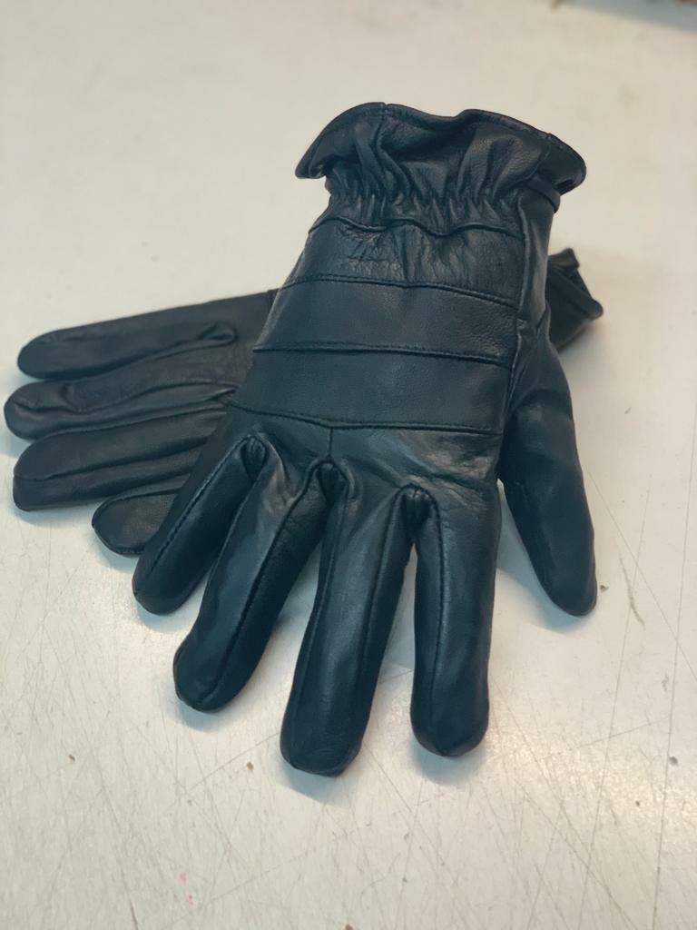 Harley Davidson Black Cowhide Leather Motorcycle Riding Gloves Size XL