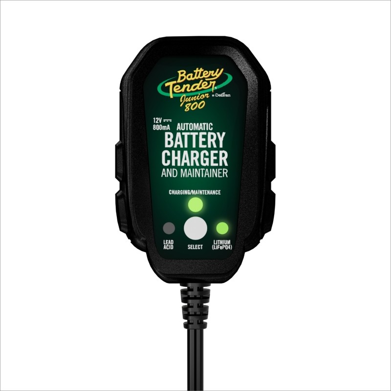 Battery Tender Junior 800 12V 800mA Charger & Maintainer LiFePO4