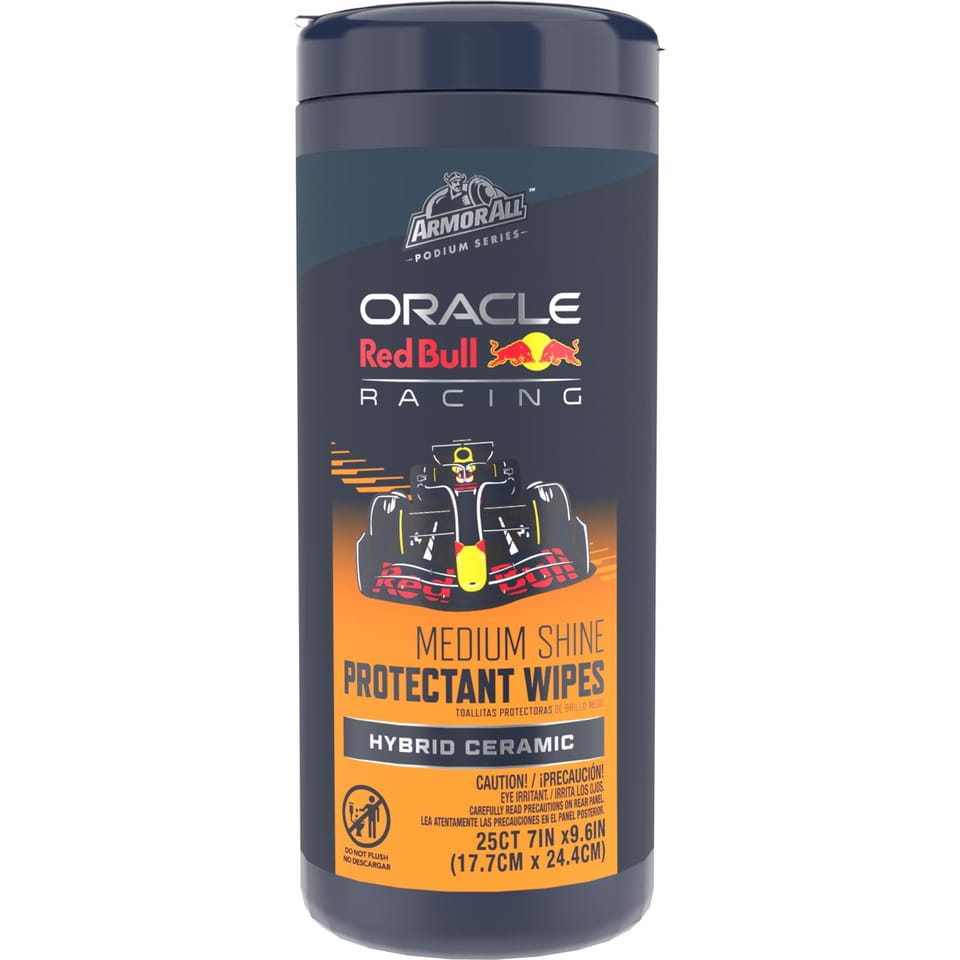 Armor All Medium Shine Protectant Wipes — Podium Series Hybrid Ceramic, 25 ct