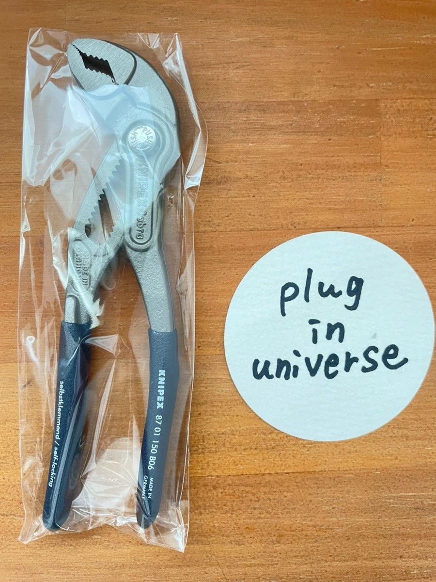 KNIPEX 5pc Cobra Pliers Set in Tool Pouch