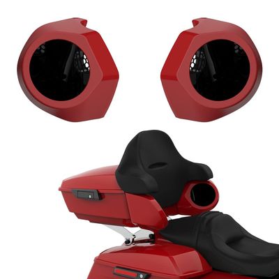 Harley Touring King Tour-Pak 6.5" Speaker Pods Box Trunk 2014–2023 (OUMURS)