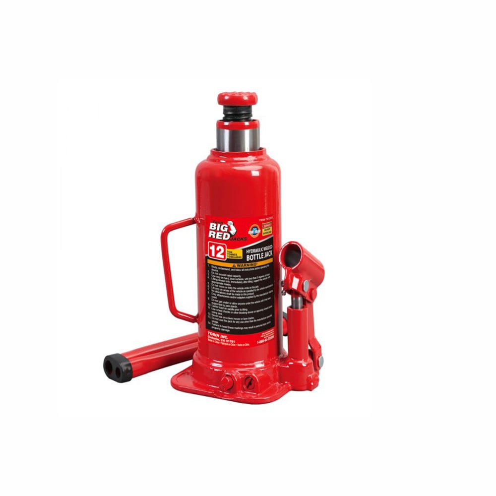 Torin JackBoss TH91204X 12-Ton Hydraulic Bottle Jack