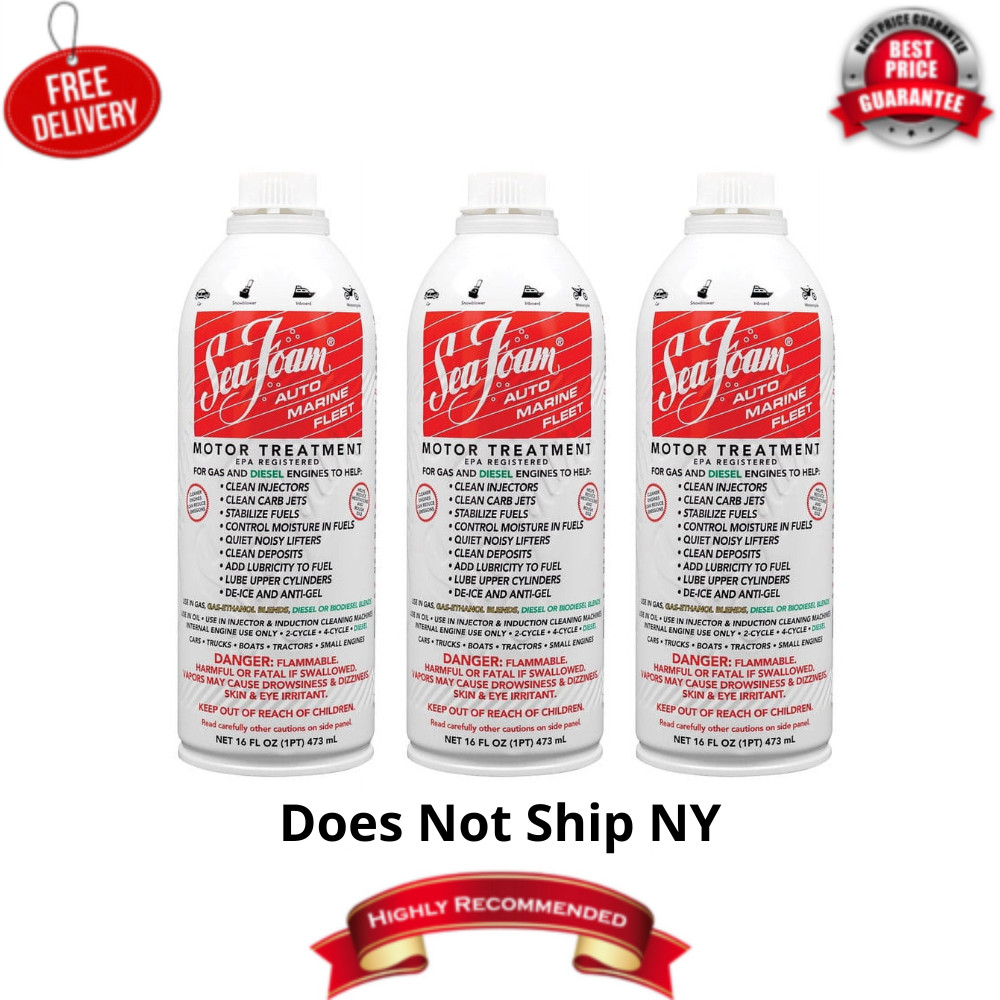 Sea Foam Motor Treatment SF16 16oz Pack of 2