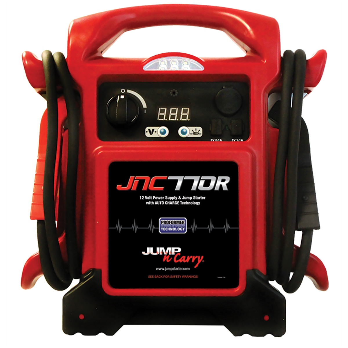 Clore Jump-N-Carry JNC770R 1700A Jump Starter