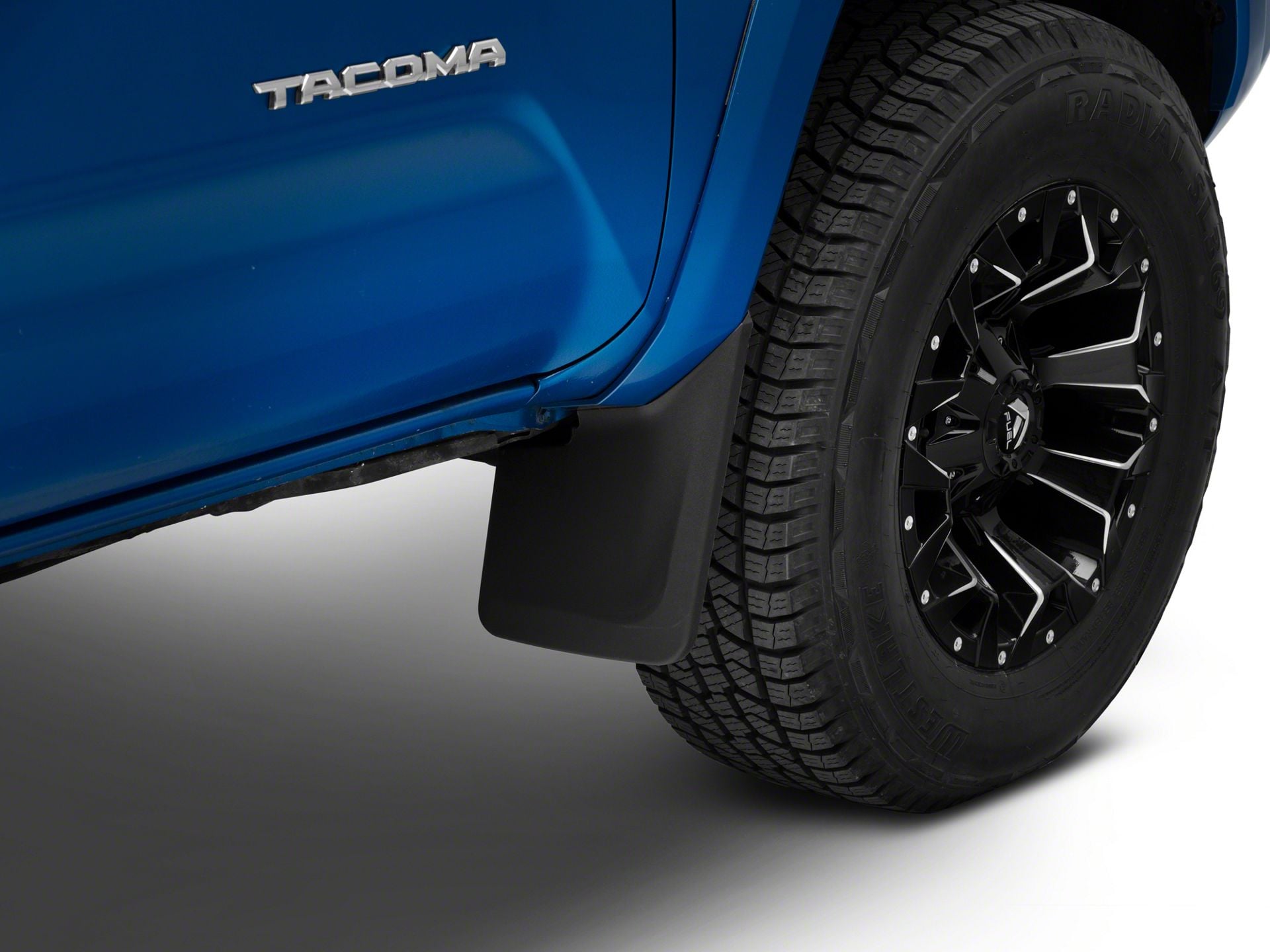 4x Mud Flaps Splash Guards Mudguards for Toyota Tacoma 2016-2023 w/Fender Flares