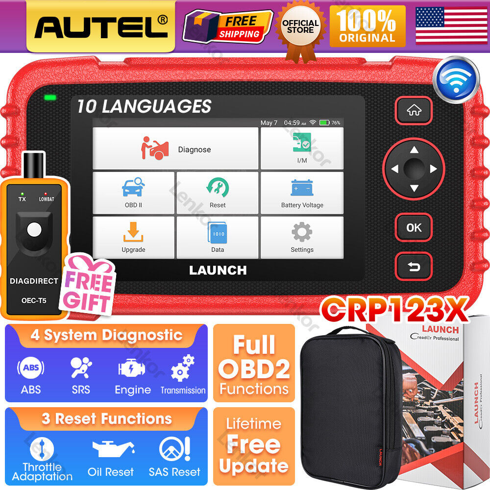 LAUNCH Creader Professional 123X (CRP123X) OBD2 Scanner