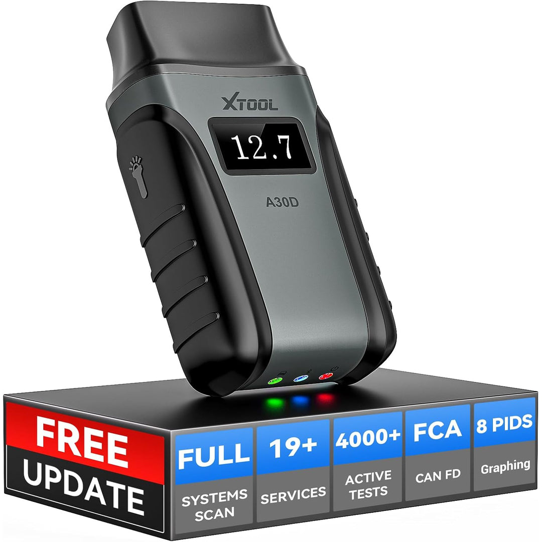 XTOOL A30D Bluetooth OBD2 Scanner 19+ Reset 2026