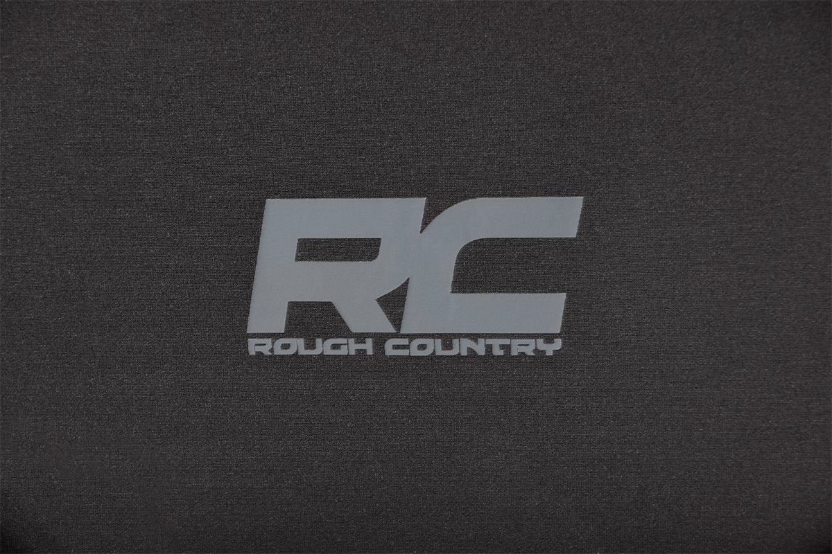 Rough Country Front & Rear Seat Covers, Black, for 11-12 4-Door Jeep JK Wrangler