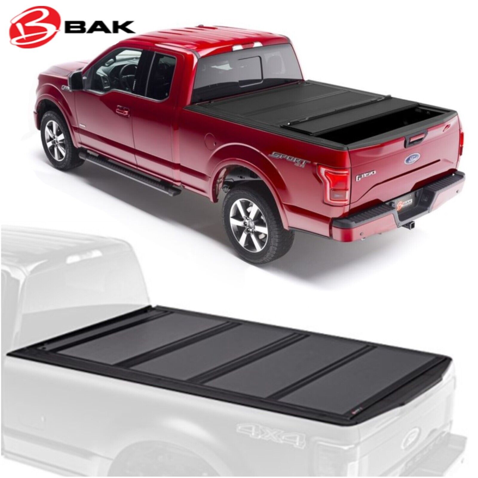 BAKFlip MX4 Hard Folding Tonneau Cover, 2019 F-150 (Used, LKQ)
