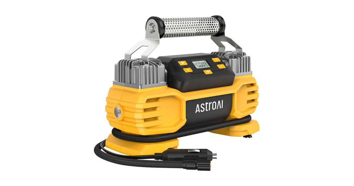 AstroAI Airun T2 160 PSI Twin Cylinder Air Compressor