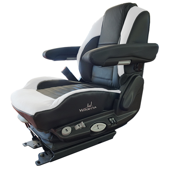 Truck Air Ride Lumbar Seat Peterbilt Kenworth Freightliner