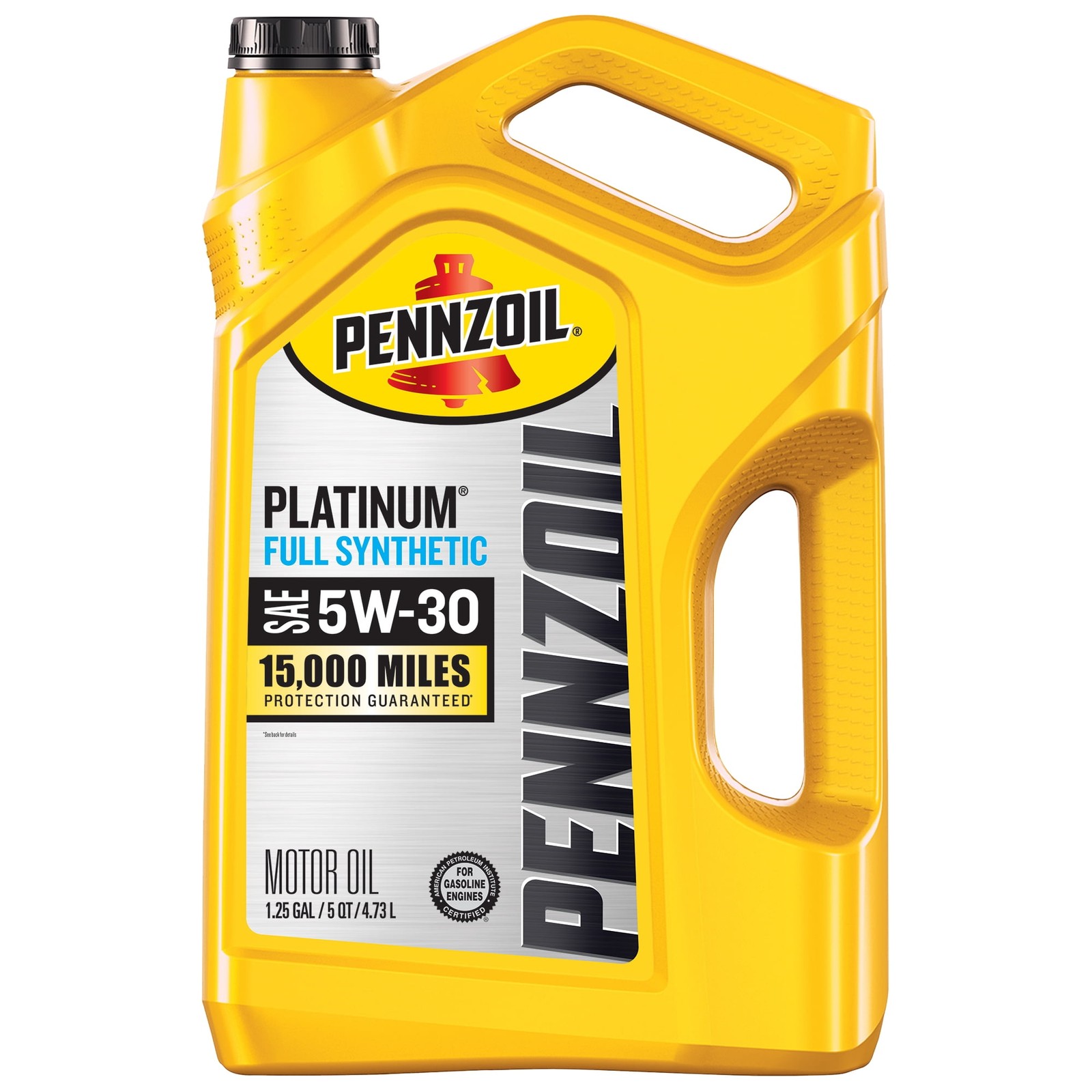 Pennzoil Platinum Full Synthetic Motor Oil 5W-30, 5 Quart