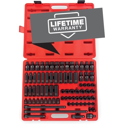 Sunex Tool 3580 3/8" Drive Master Impact Socket Accessory and Torx 80-pc Set