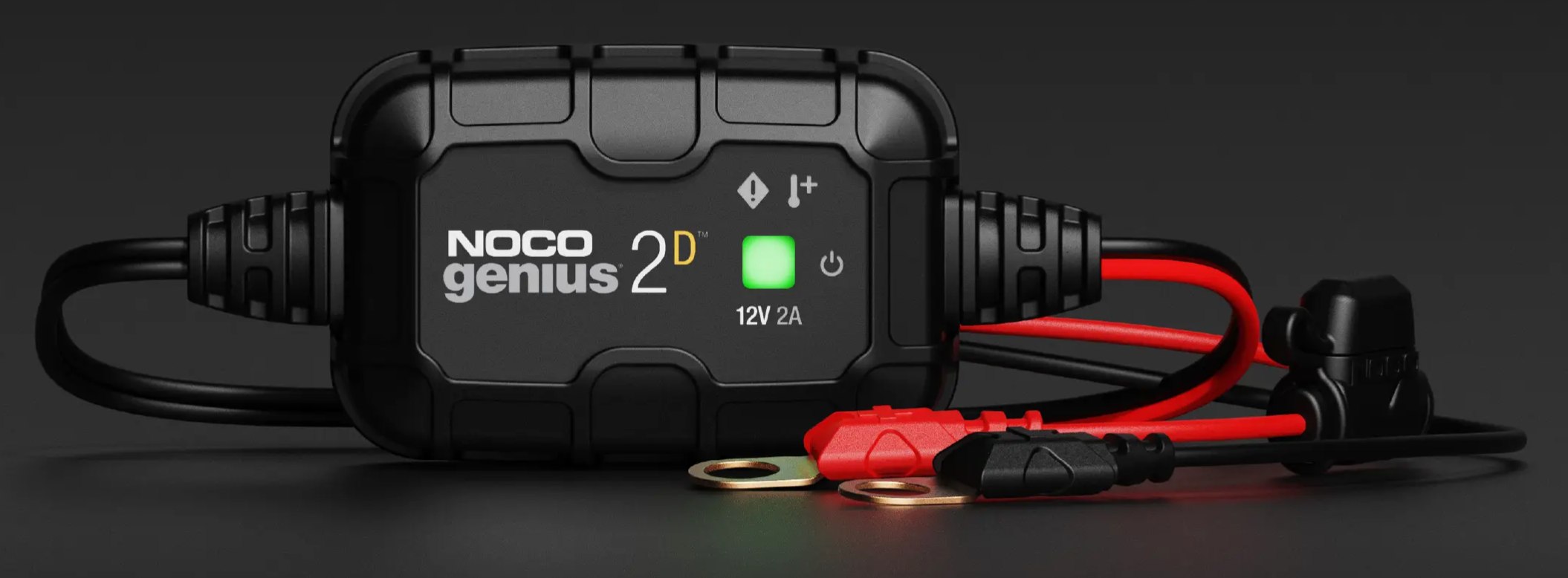 NOCO GENIUS2D 12V 2A Direct-Mount Onboard Battery Charger & Maintainer