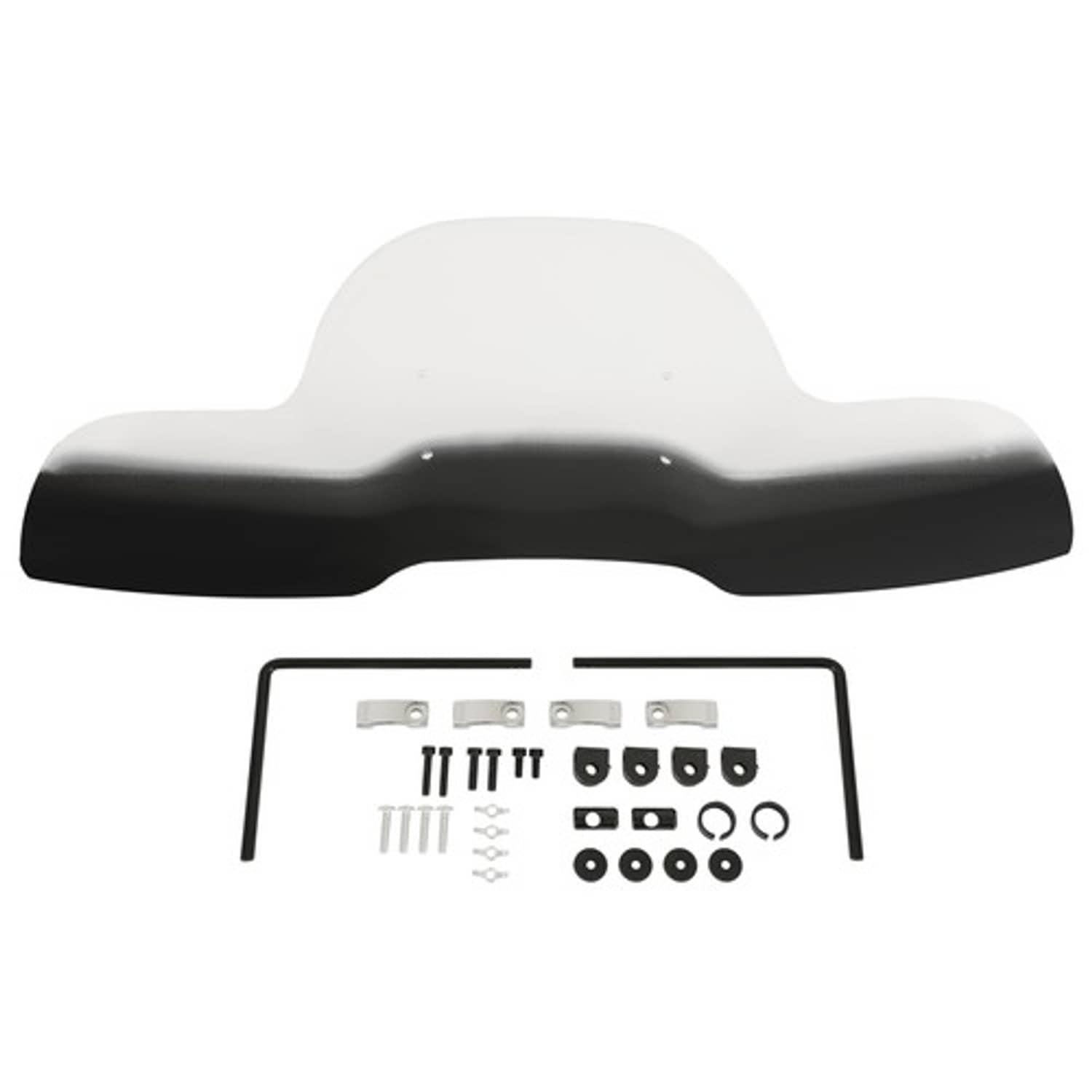 2-Tone ATV Windshield Windscreen For Polaris Arctic Cat CAN-AM Fourtrax Grizzly