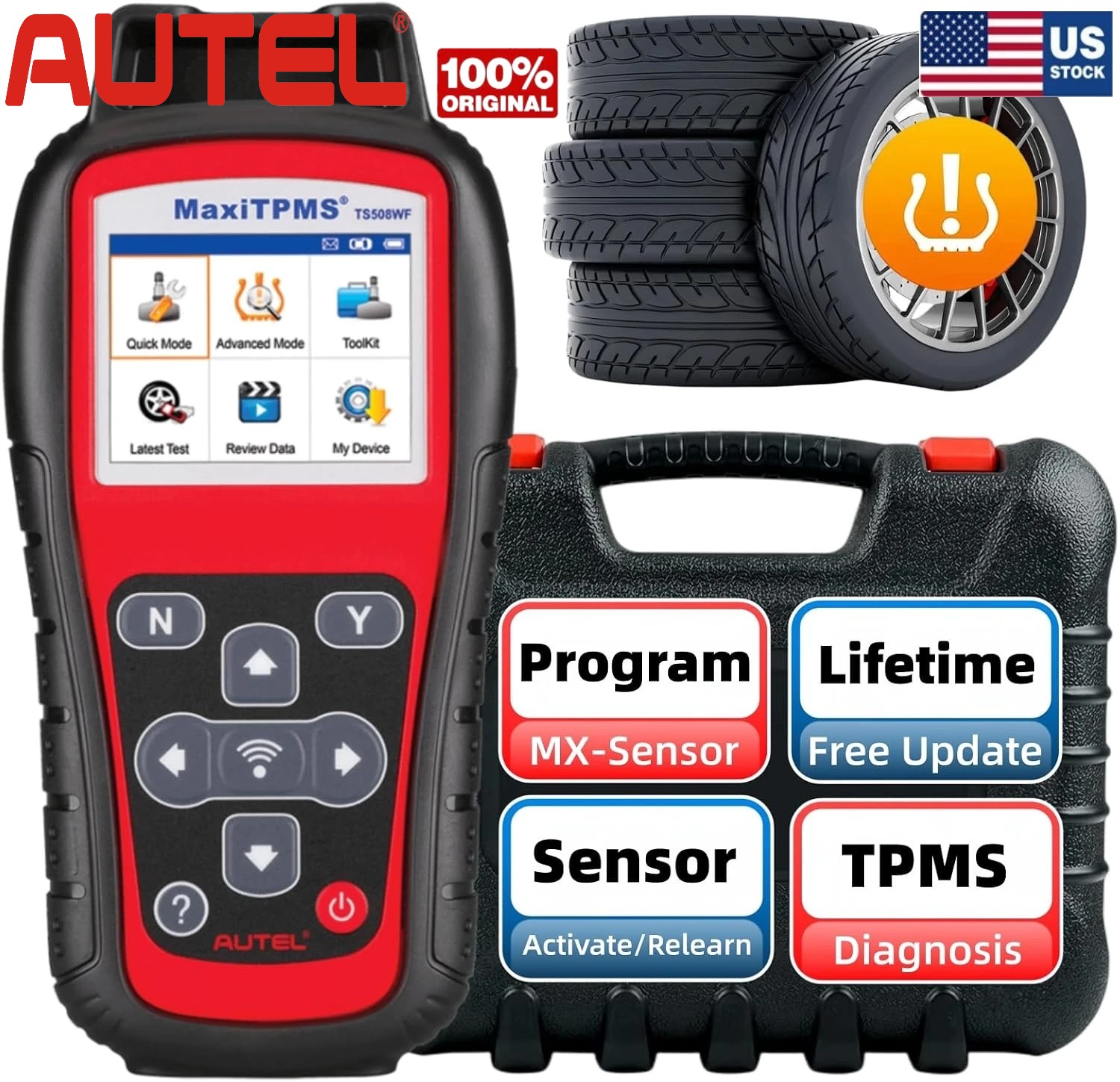 Autel TS508 TPMS Diagnostic Service Tool