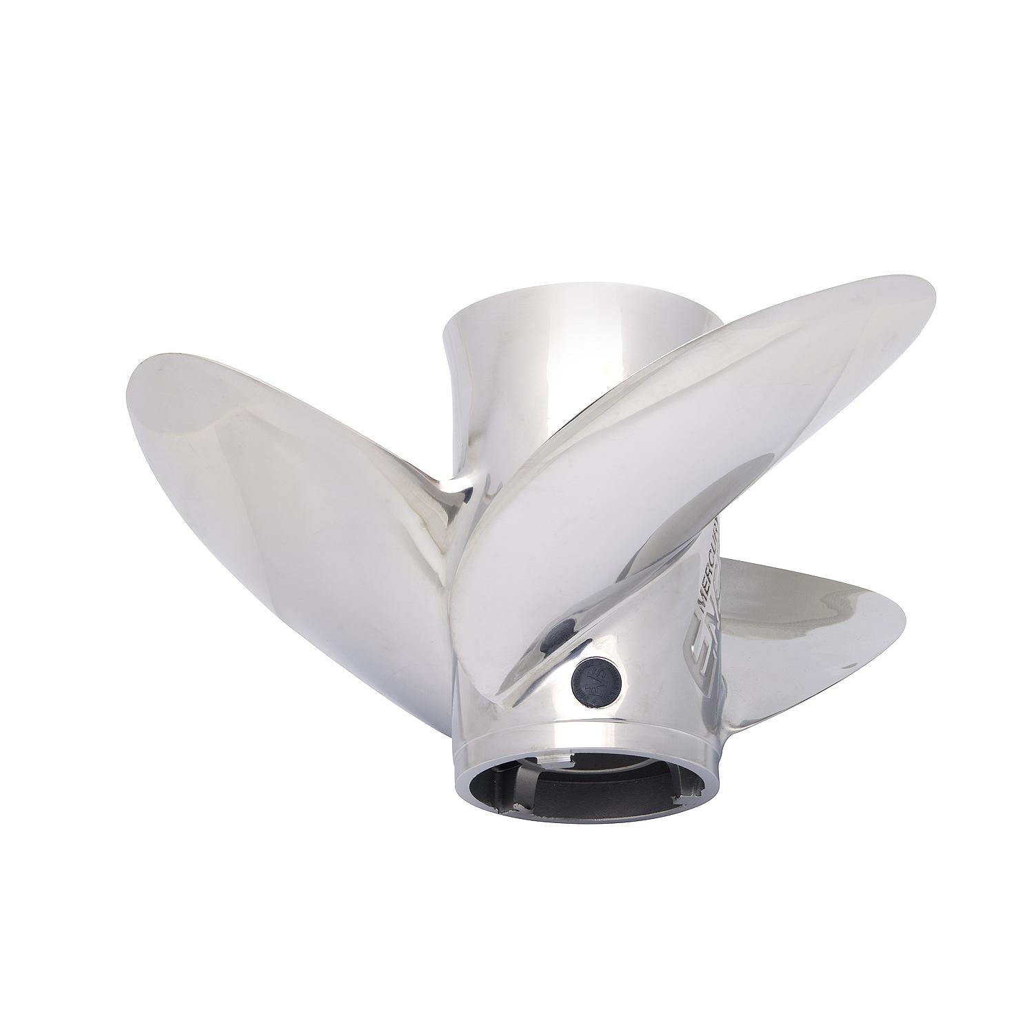 Mercury Enertia Boat Propeller 48-8M0151237 RH Stainless Steel 14.3 x 18"