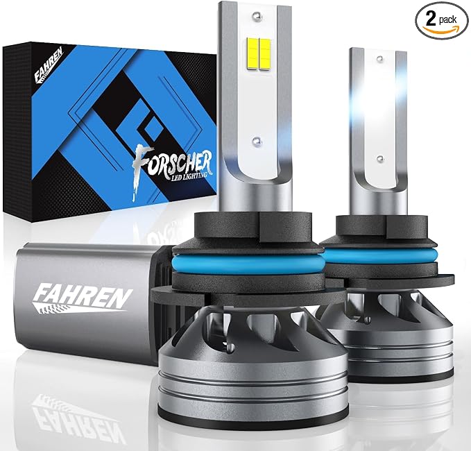 FAHREN 9007/HB5 LED Headlight Bulbs (33000LM, 55W, 6500K, IP68, CANbus)