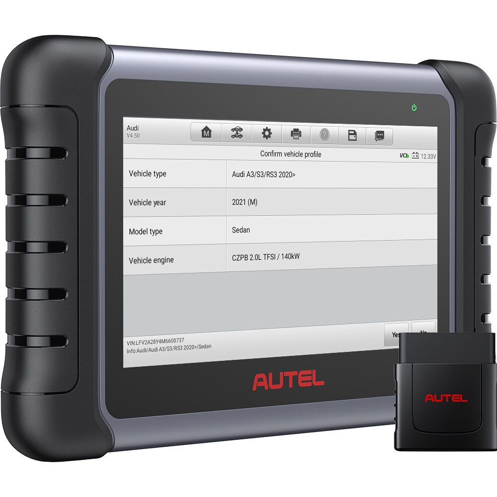 Autel MaxiCOM MK808BT PRO, 2025 2.0 Full Bidirectional Diagnostic Scanner
