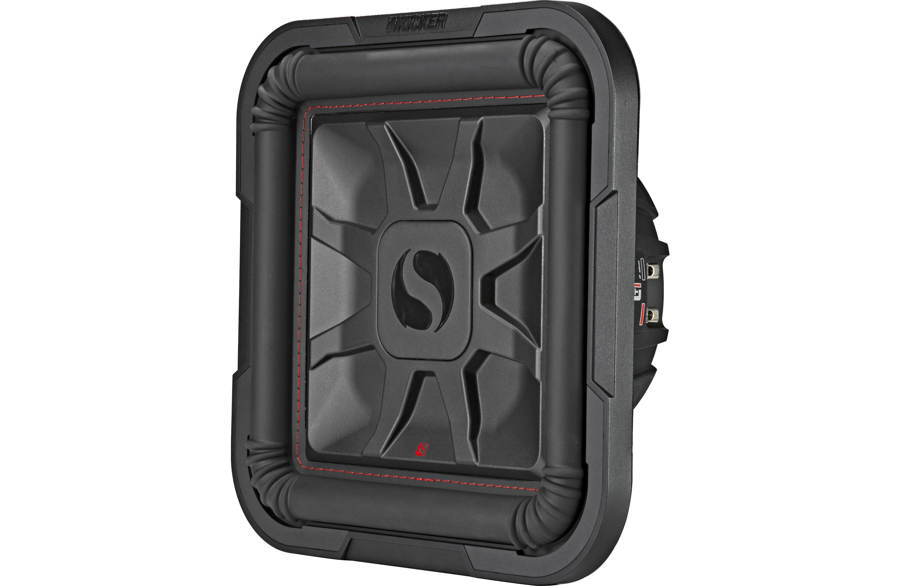 2 KICKER 46L7T122 CAR AUDIO 12 inch L7T Shallow Thin Subwoofer Woofer DVC 2-Ohm Pair