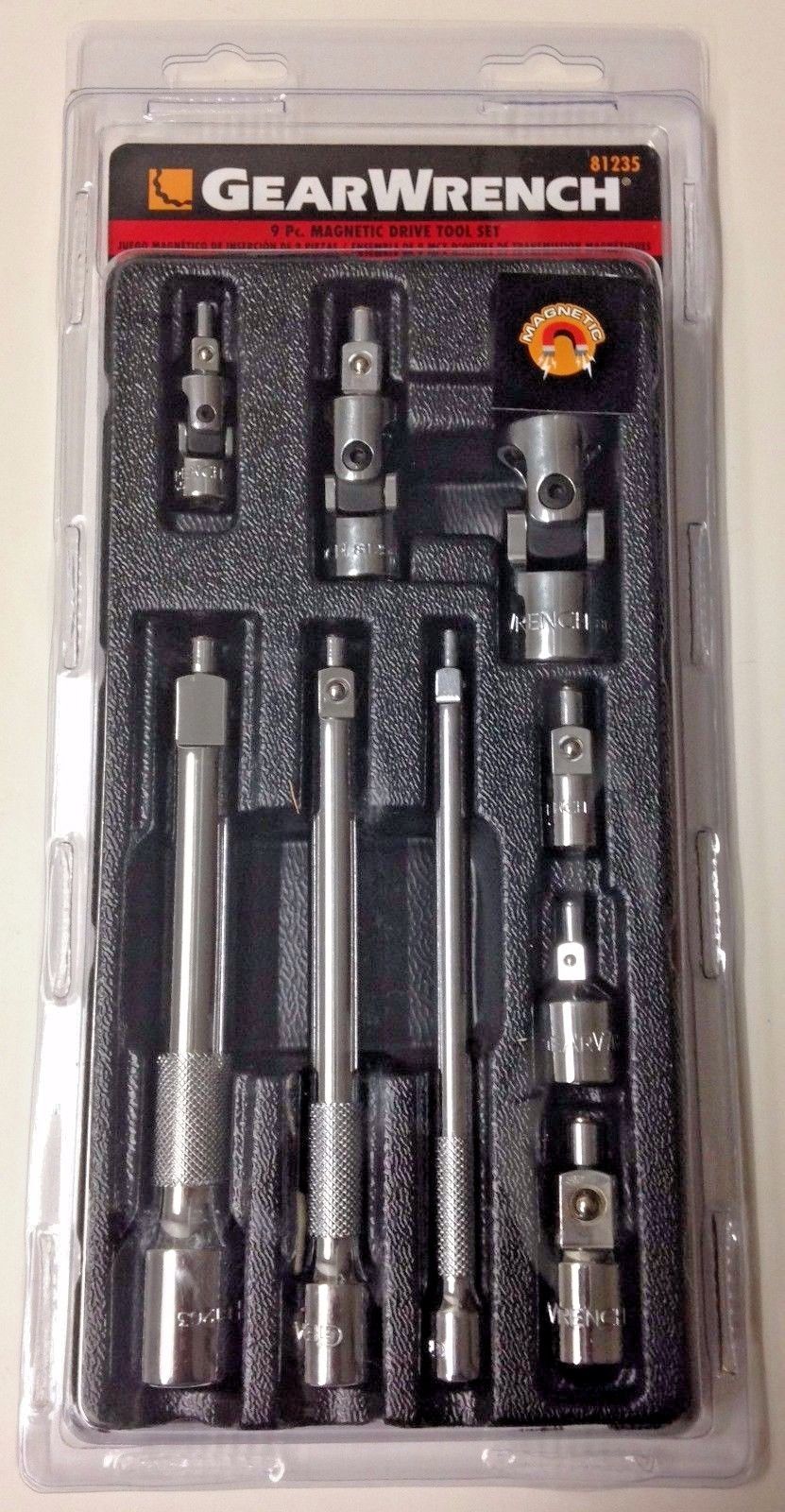 GearWrench 81235 9-Piece Magnetic Drive Tool Set
