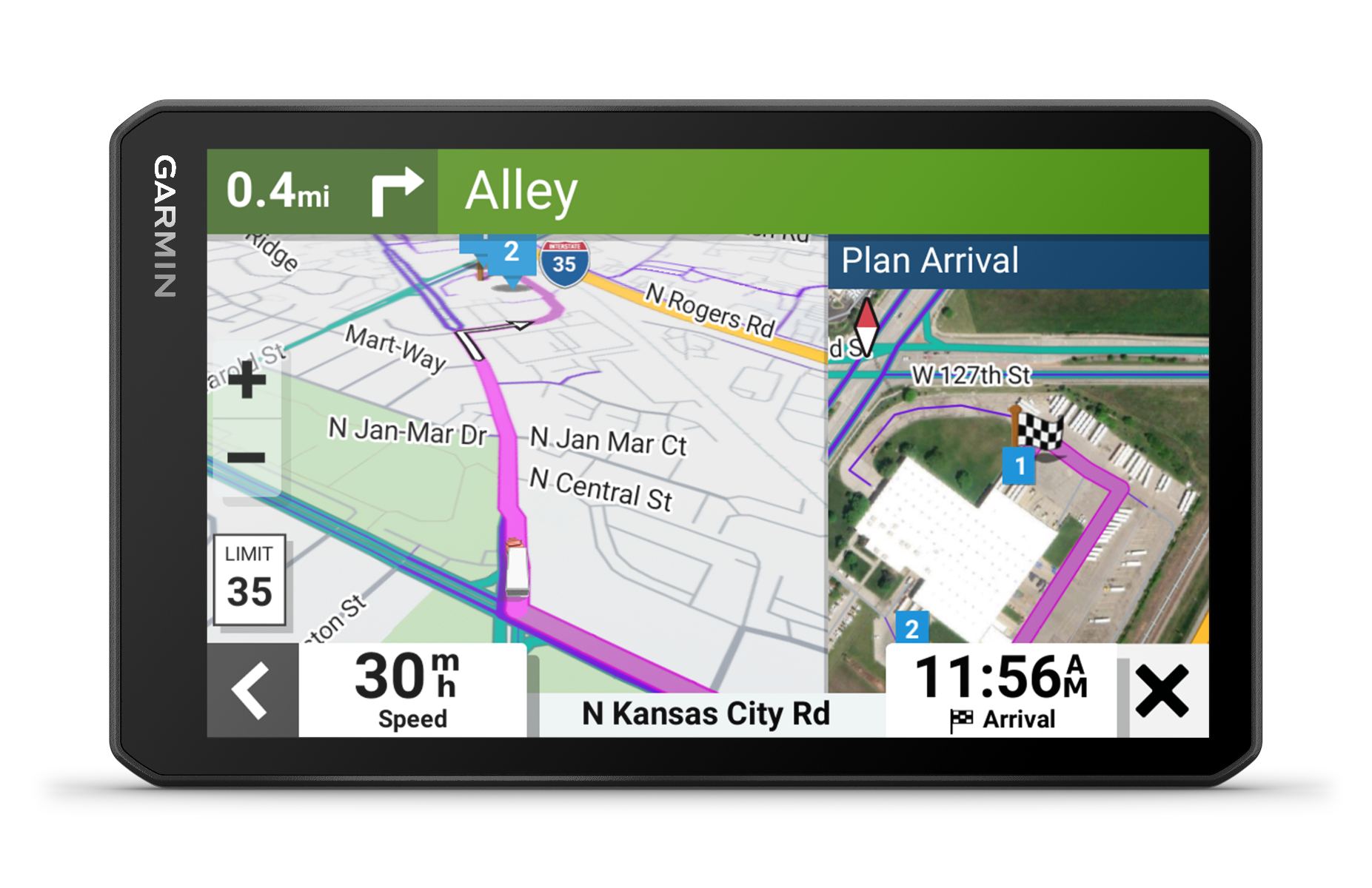 Garmin dezl OTR710 7in GPS Truck Navigator Open Box