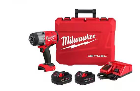 For Milwaukee M18 48-11-1840 Cordless 1/2 inch High Torque Impact Wrench 18 Volt