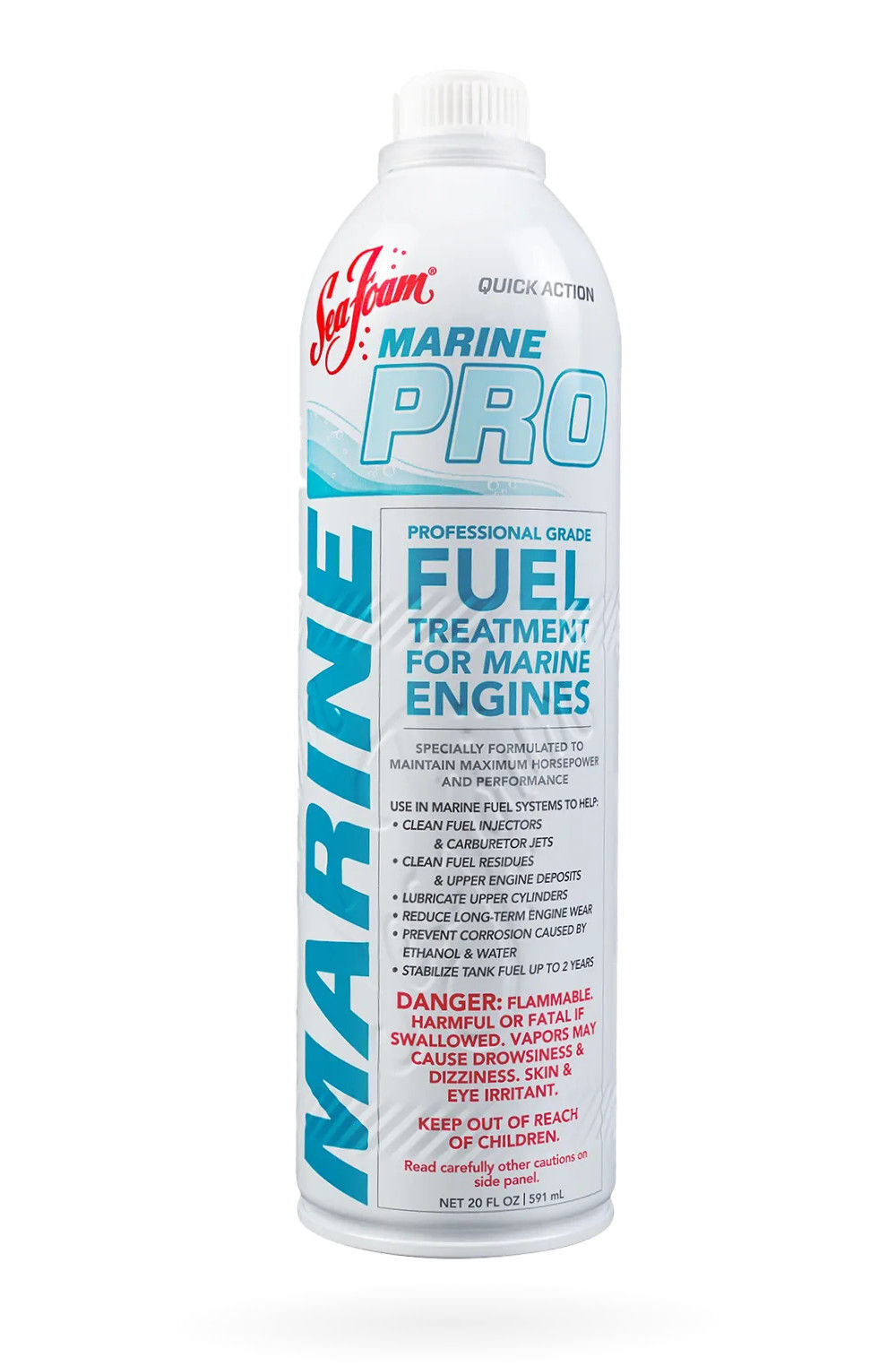 Sea Foam Marine PRO Gasoline Boat Fuel Treatment MP20, 20 oz — 3-Pack