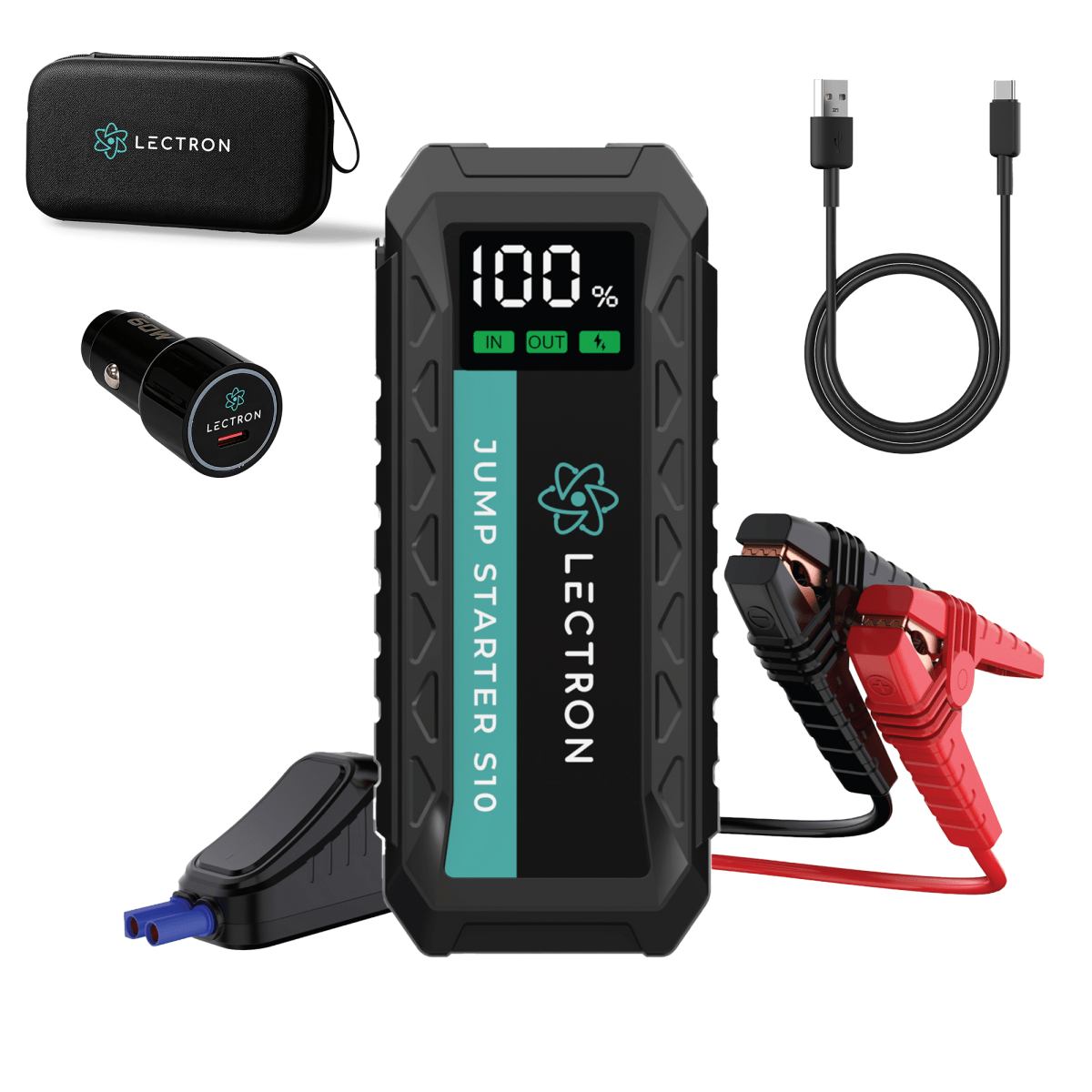 Jump Starter Power Bank 12V Booster for Car Start 20000mAh 2000A