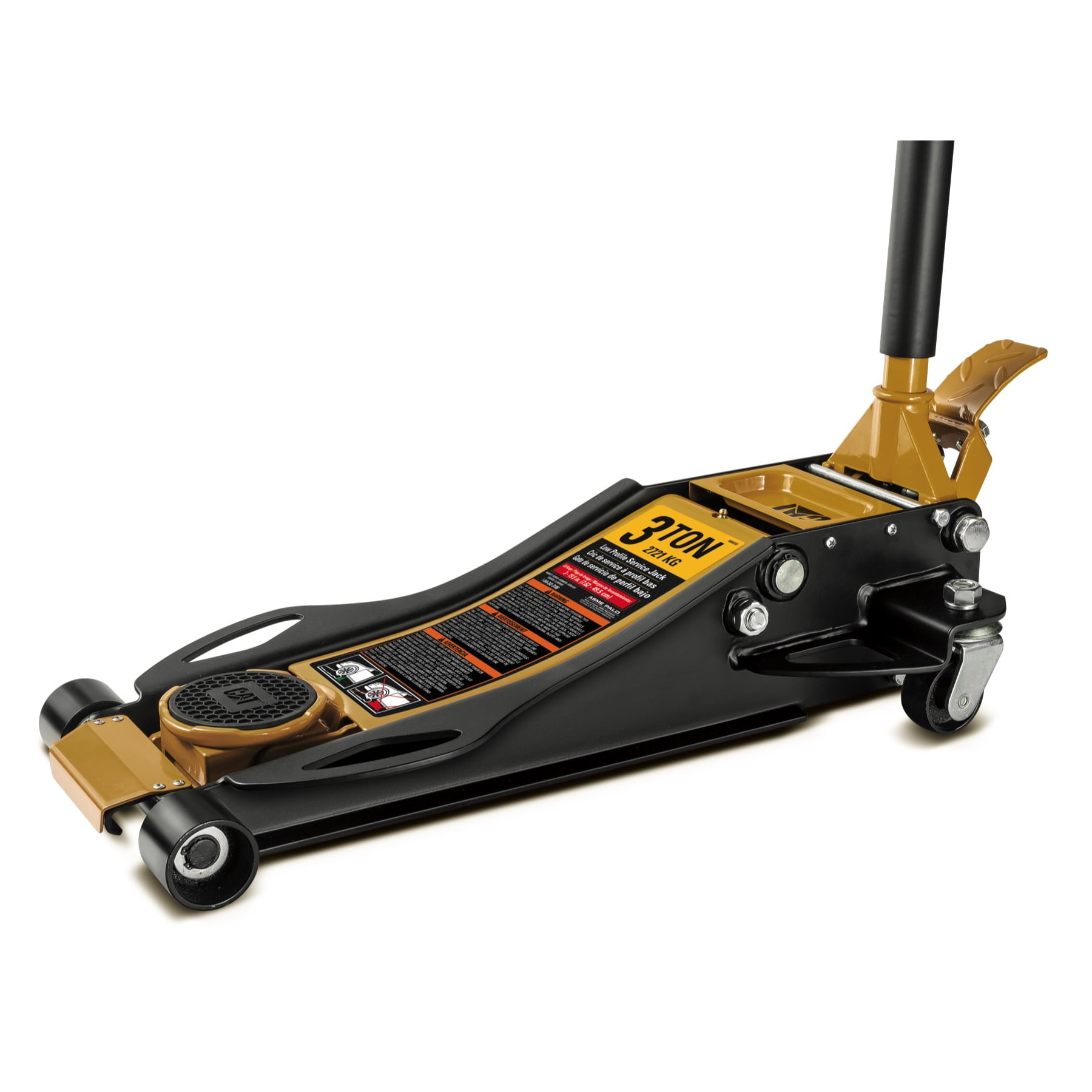 CAT 3-Ton Low Profile Floor Jack Quick Lift